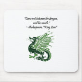 Dragon und Seiner Zorn Shakespeare King Lear Carto Mousepad (Vorne)