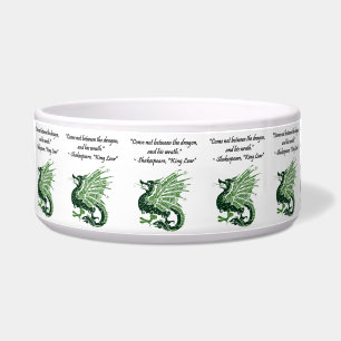 Dragon und Seiner Zorn Shakespeare King Lear Carto Napf