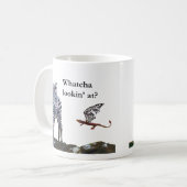Dragon und Zebra Kaffeetasse (Vorderseite Links)