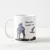 Dragon und Zebra Kaffeetasse (Links)