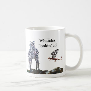 Dragon und Zebra Kaffeetasse