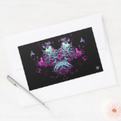 Dragon v4 rechteckiger aufkleber (Umschlag)