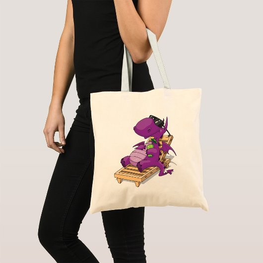 Dragon Vacation Tote Bag Tragetasche