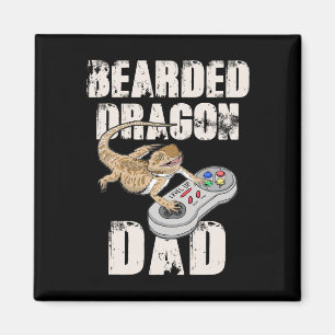 Dragon Vater Videospiel Reptiles Pagona Gamer Magnet