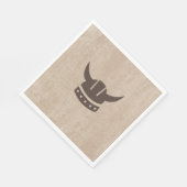 Dragon & Viking Paper Napkin Serviette (Ecke)