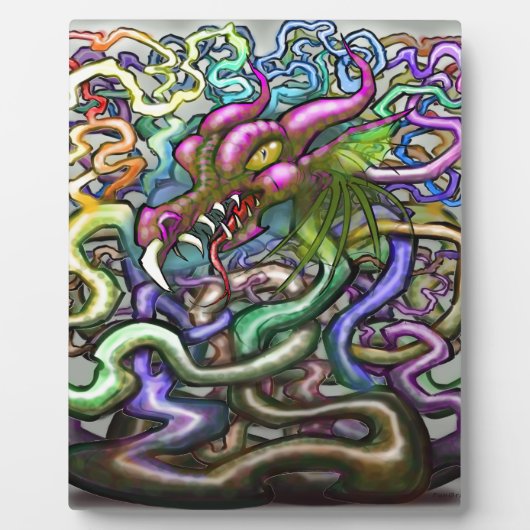 Dragon Vines Fotoplatte (Vorderseite)