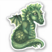 Dragon Vinyl Custom Sticker (Vorderseite)