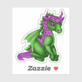 Dragon Vinyl Custom Sticker (Blatt)