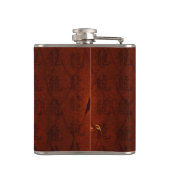 Dragon Vinyl Wrapped Flask Flachmann (Rückseite)