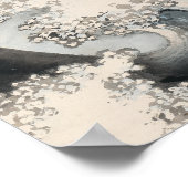 Dragon von Katsushika Hokusai Poster (Ecke)