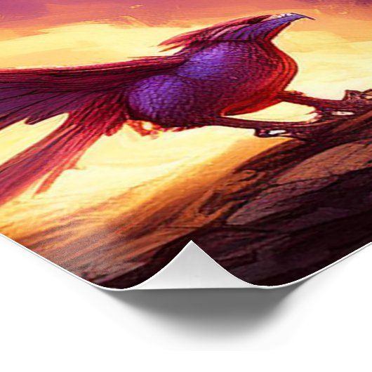 Dragon Vs. Firebird Poster (Ecke)