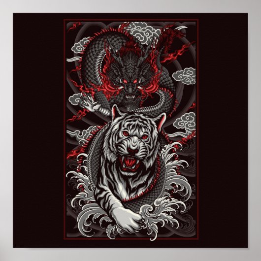 Dragon vs. Tiger Poster (Vorne)