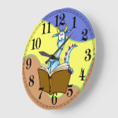 Dragon Wall Clock Große Wanduhr (Winkel)