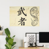 Dragon Warrior Poster (Heimbüro)