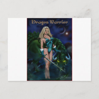 Dragon Warrior Postkarte