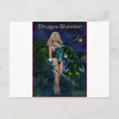Dragon Warrior Postkarte (Vorderseite)