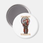 Dragon Warror Magnet (Vorderseite/Rückseite)