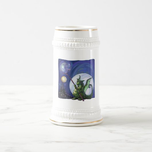 Dragon Watch Art Bierglas (Mittel)