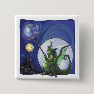 Dragon Watch Art Button