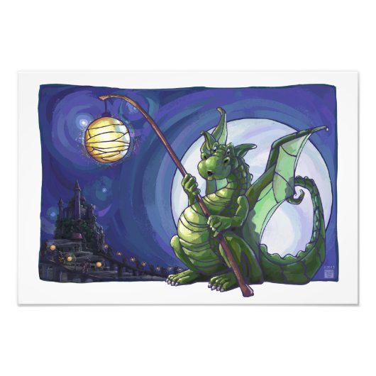 Dragon Watch Art Fotodruck (Vorne)