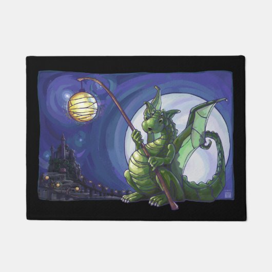 Dragon Watch Art Fußmatte (Vorderseite)