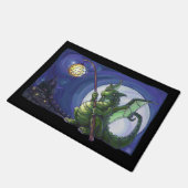 Dragon Watch Art Fußmatte (Schrägansicht)