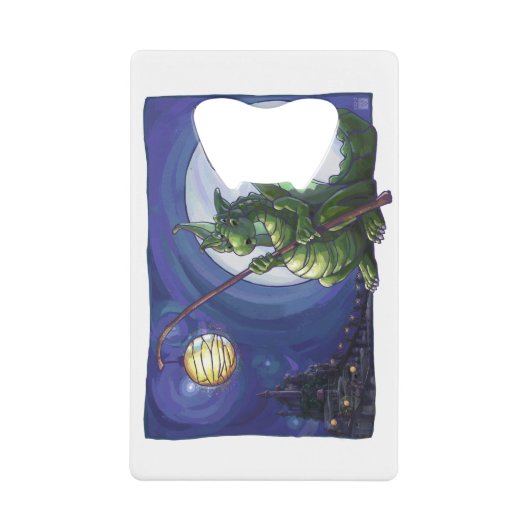 Dragon Watch Art Geldkarten Flaschenöffner (Vorderseite)