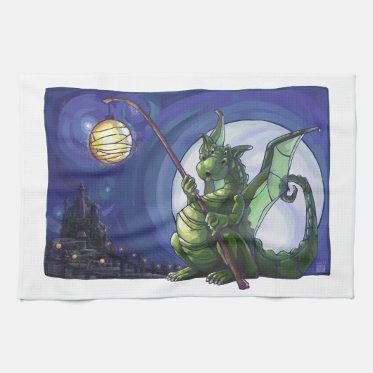 Dragon Watch Art Handtuch (Horizontal)