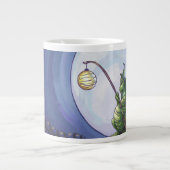 Dragon Watch Art Jumbo-Tasse (Vorderseite)