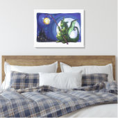 Dragon Watch Art Leinwanddruck (Insitu (Schlafzimmer))