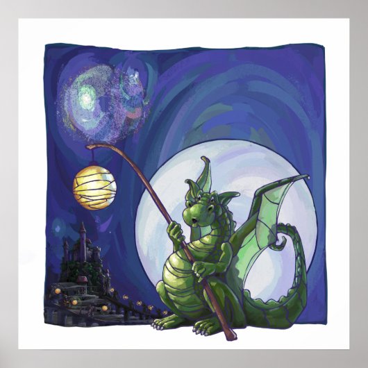 Dragon Watch Art Poster (Vorne)