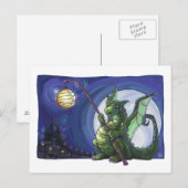 Dragon Watch Art Postkarte (Vorne/Hinten)