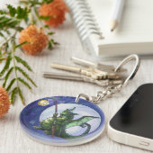 Dragon Watch Art Schlüsselanhänger (Vorderseite rechts)