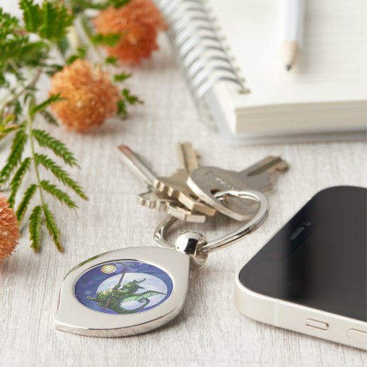 Dragon Watch Art Schlüsselanhänger (Seite)