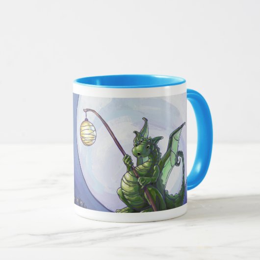 Dragon Watch Art Tasse (VorderseiteRechts)