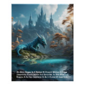 Dragon Water Poster (Vorderseite)