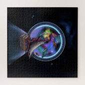 Dragon Weltraumbuch Puzzle (Horizontal)