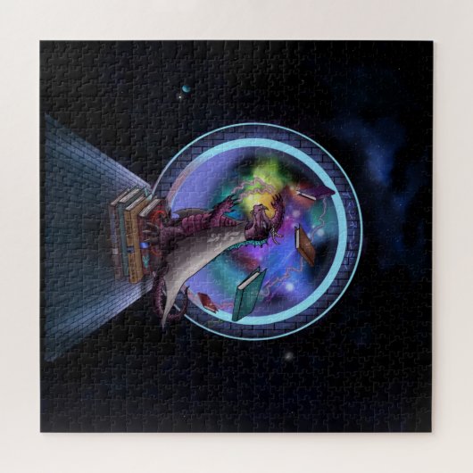 Dragon Weltraumbuch Puzzle (Horizontal)