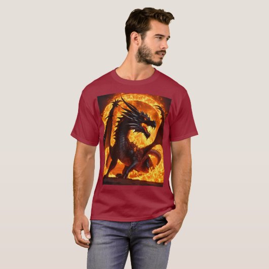 Dragon Whispers: Sammlung mystischer T - Shirt (Vorne ganz)