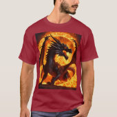 Dragon Whispers: Sammlung mystischer T - Shirt (Vorderseite)