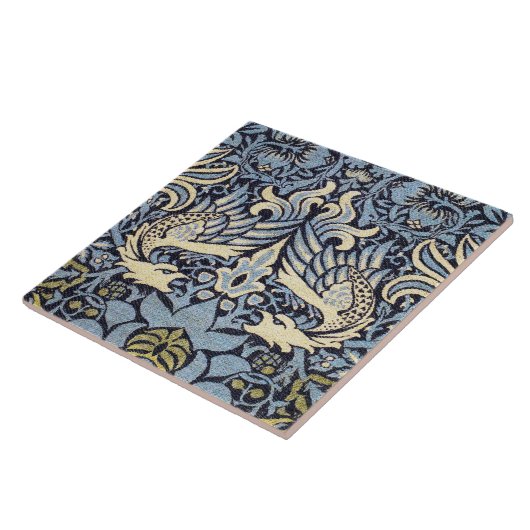Dragon, William Morris Fliese (Seite)