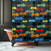 Dragon Wing Blue Flight Fantasy Duschvorhang