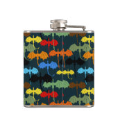 Dragon Wing Blue Flight Fantasy Flachmann (Rückseite)