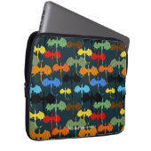 Dragon Wing Blue Flight Fantasy Laptopschutzhülle (Vorne Rechts)