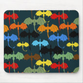 Dragon Wing Blue Flight Fantasy Mousepad (Vorne)