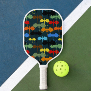 Dragon Wing Blue Flight Fantasy Pickleball Schläger