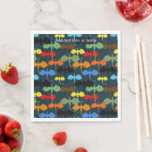 Dragon Wing Blue Flight Fantasy Serviette (Beispiel)