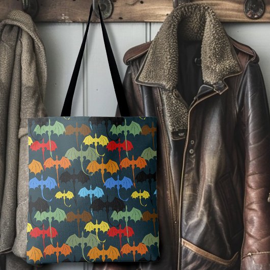 Dragon Wing Blue Flight Fantasy Tasche