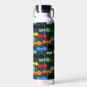 Dragon Wing Blue Flight Fantasy Trinkflasche (Vorne)