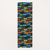 Dragon Wing Blue Flight Fantasy Yogamatte (Vorderseite)